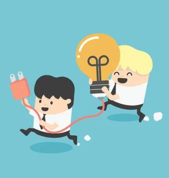 Teamwork Support Stock Illustration