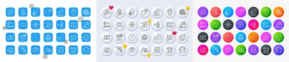 Teamwork, Swipe up and Project deadline line icons. For web app, printing. Line Stock Illustration