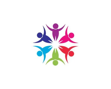 Teamwork vector icon Stock Illustration