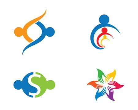 Teamwork vector icon Stock Illustration