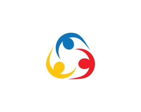 Teamwork vector icon Stock Illustration