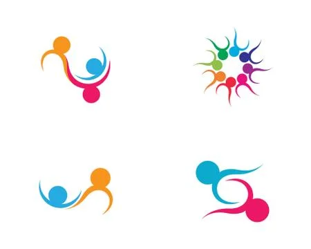 Teamwork vector icon Stock Illustration