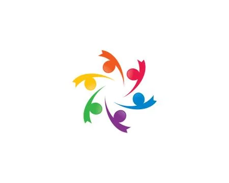 Teamwork vector icon Stock Illustration