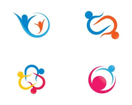 Teamwork vector icon Stock Illustration