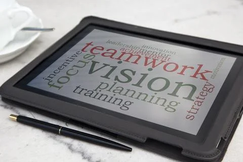 Teamwork vision Stock Photos