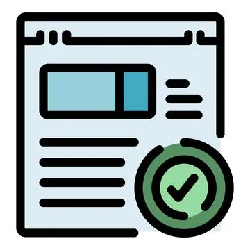 Teamwork website icon vector flat Illustrazione stock