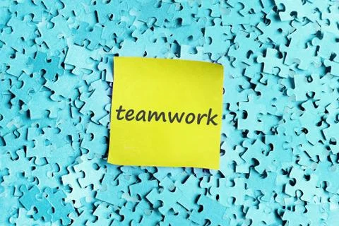 Teamwork word 스톡 사진