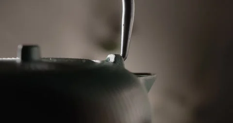 Teapot close-up Stock Footage 324535865