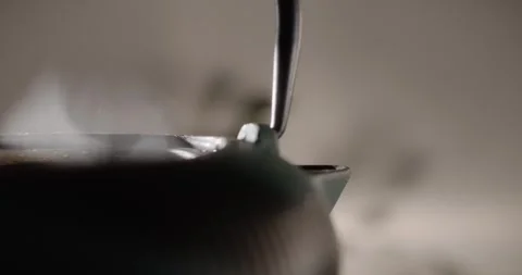 Teapot close-up Stock Footage 324535866