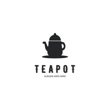 Teapot Icon Vector Logo Template Illustration Design Stock Illustration