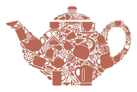 Teapot Stock Illustration