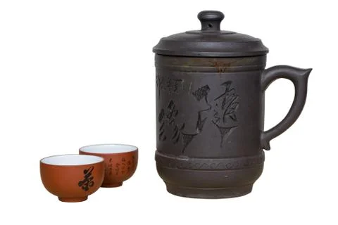 Teapot set Stock Photos