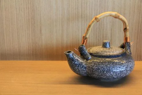 A teapot used for drinking tea Stock Photos