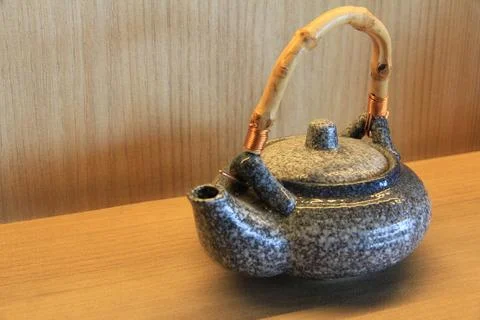 A teapot used for drinking tea Stock Photos