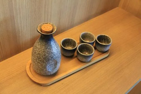 A teapot used for drinking tea Stock Photos