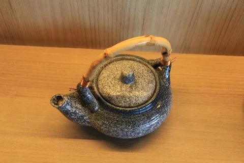 A teapot used for drinking tea Stock Photos