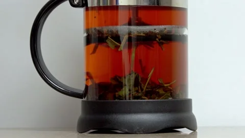 Teapot on white background Stock Footage 155848380