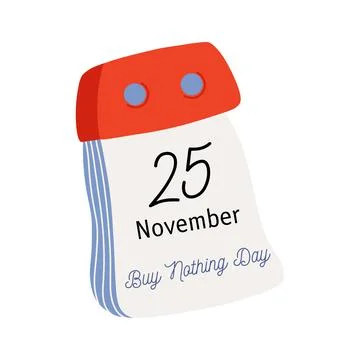 Tear-off calendar Illustrazione stock