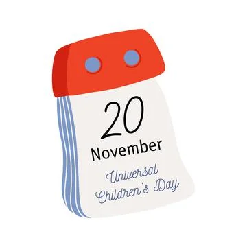 Tear-off calendar Stock Illustration