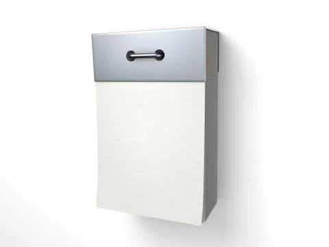 Tear-off calendar on the wall Stock Illustration