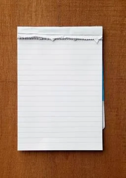Tear paper note Stock Photos