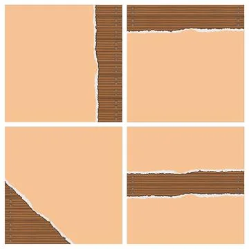 Tear Wallpaper Stock Illustration