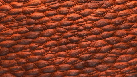 Tearing of a Dinosaur hide Stock Footage 156724535
