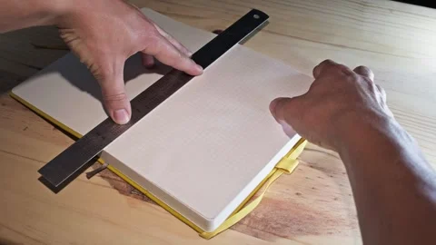 Tearing out a page Stock Footage 322188046