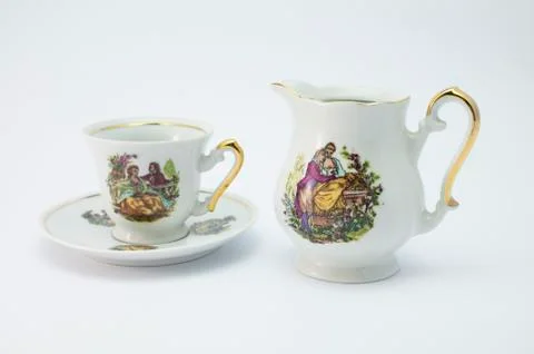Teaset 스톡 사진