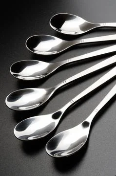 Teaspoons Stock Photos