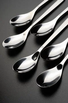 Teaspoons Stock Photos