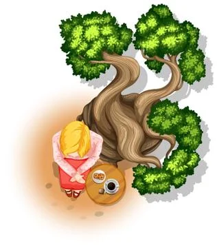 Teatime Stock Illustration