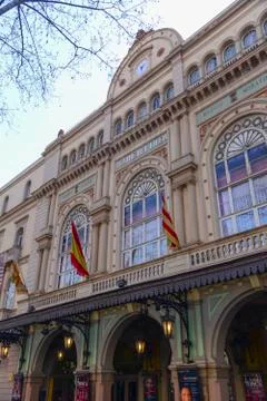 Teatre del Liceu, Barcelona, Spain Stock Photos