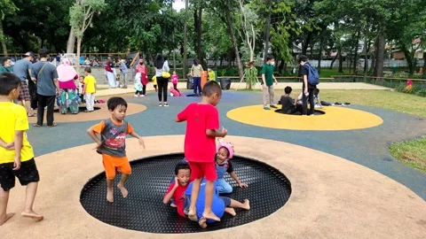 Tebet Eco Park Stock Footage 195396959