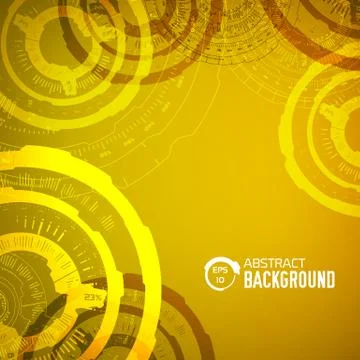 Tech abstract background concept.  illustration for you design Stock Illustration