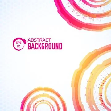 Tech abstract background concept.  illustration for you design Stock Illustration