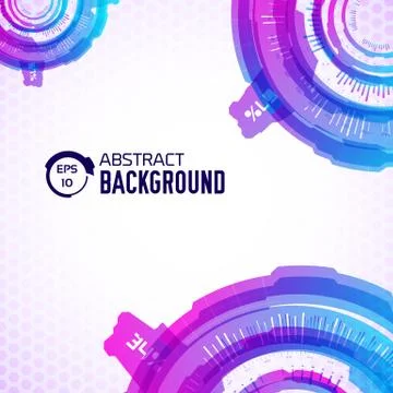 Tech abstract background concept.  illustration for you design Stock Illustration