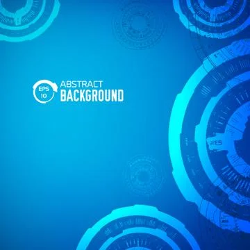 Tech abstract background concept.  illustration for you design Stock Illustration