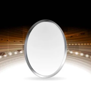 Tech abstract background with metallic ellipse Tech abstract background wi... Stockfoto's