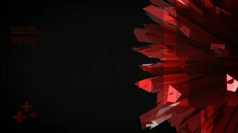 Tech abstract black Stock Footage 336142