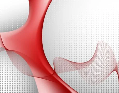 Tech abstract composition Stock Illustration