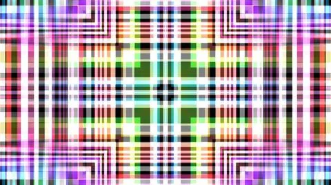Tech Abstract Geometric Pattern Background Plaid Neon Pastel Stock Illustration