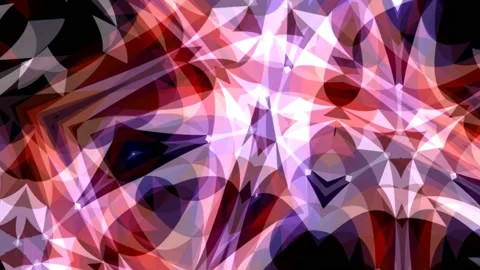 Tech Abstract Geometric Patterns Multi Layer Random Stock Footage 144098574