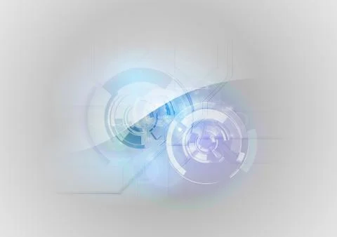 Tech abstract Illustrazione stock