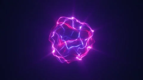 Tech Abstract Sphere Video stock 300801929