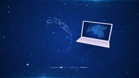 Tech background 01 Stock Footage 274053106