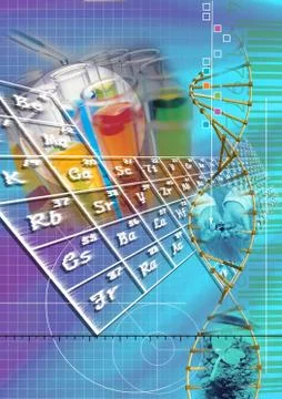 Tech background, communications and Internet Stock Photos