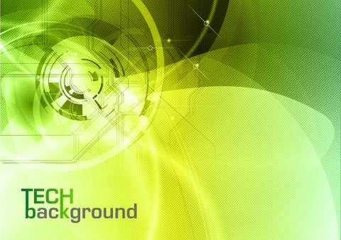 Tech background Stock Illustration
