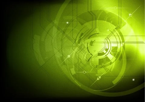 Tech background Stock Illustration