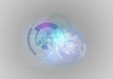 Tech background Stock Illustration